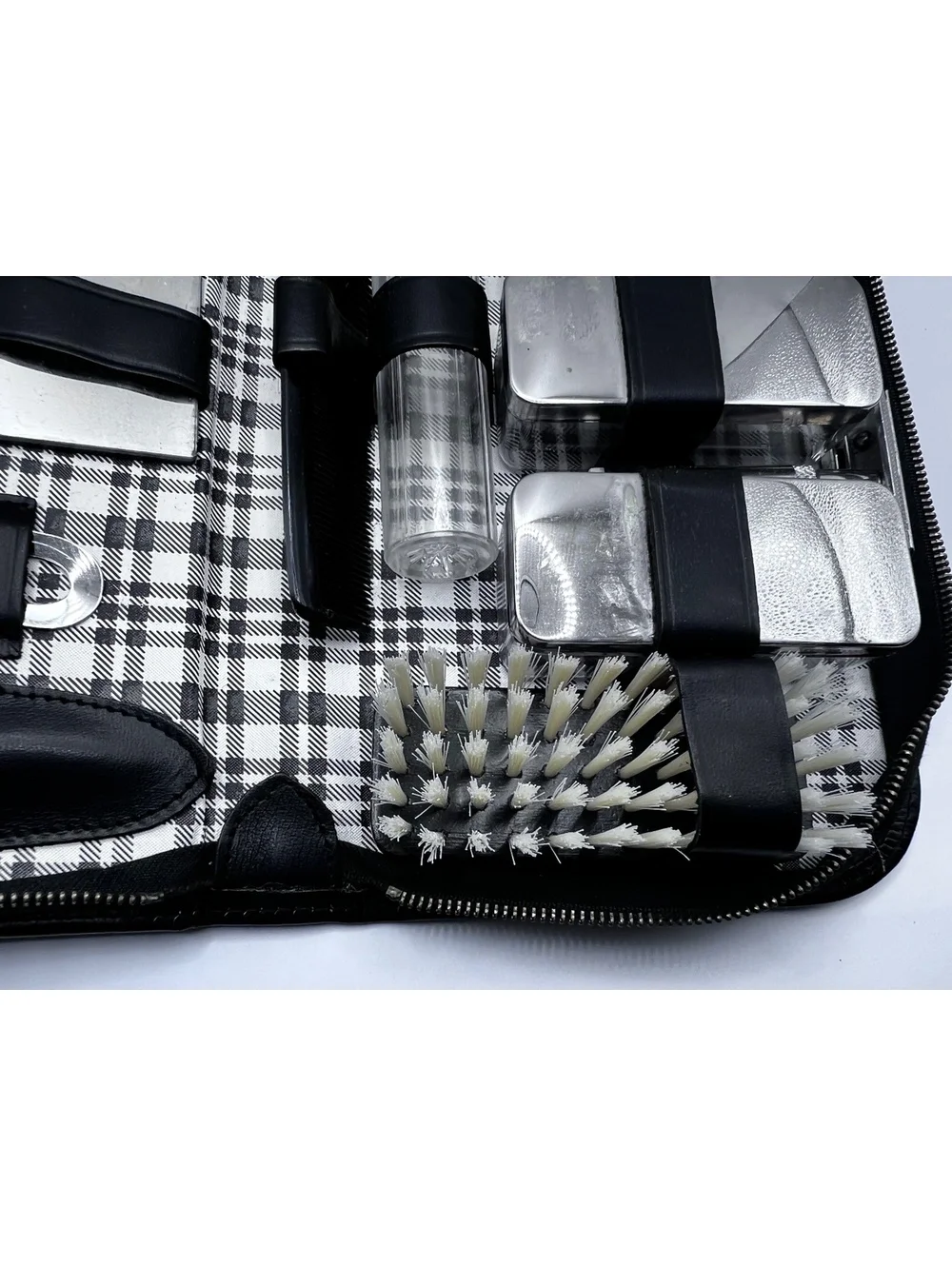 Sterling Silver Grooming Black Kit Western Germany Vintage